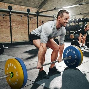 2 Inch Bumper Plates，10-500lbs，Barbell Rubber Olympic Weight Plates Set for Home Gym, Strength Training & Weight Lifting, Multiple Options Colors