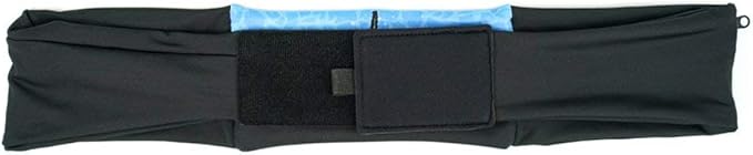 3 Pocket Adjustable Running Belt Waist Pack, Fanny Pack For Working Out With Sweat Resistant Backing, Holds All iPhone Models