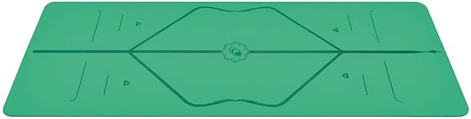 Liforme Original Yoga Mat – Free Yoga Bag Included - Patented Alignment System, Warrior-like Grip, Non-slip, Eco-friendly, sweat-resistant, long, wide, 4.2mm thick mat for comfort