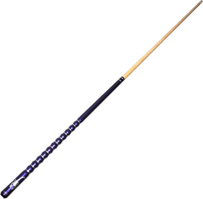 58" Pool Cue Stick,13mm 2-Piece Maple Hardwood Ergonomic Design Billiard Cues Kit,19/20/21oz