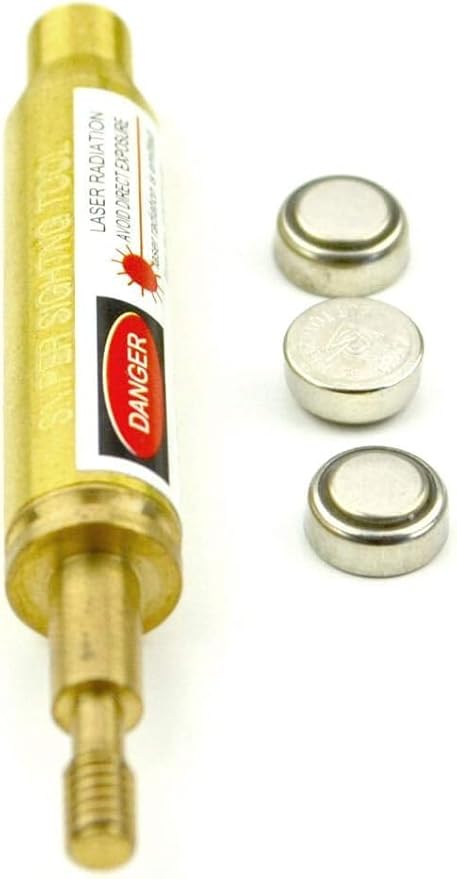 GOTICAL Archery Crossbow Bow Arrow Red Laser Sighting Tool Boresighter Bore Sight