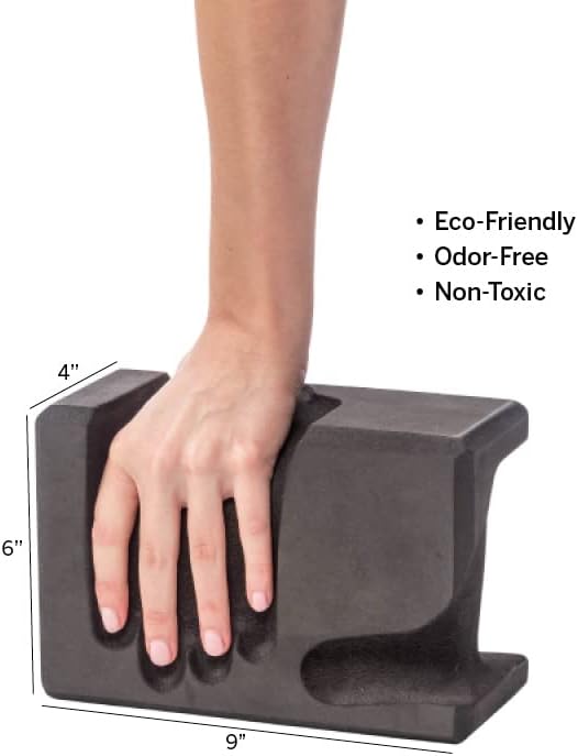 WRIST Buddy® Yoga Blocks 2 Pack | Reduces and Prevents Wrist Pain, Enhances Comfort Stability and Grip Strength on the Blocks | Hand-Shaped Blocks | EVA Yoga Accessories Set | Best Gifts for Yoga