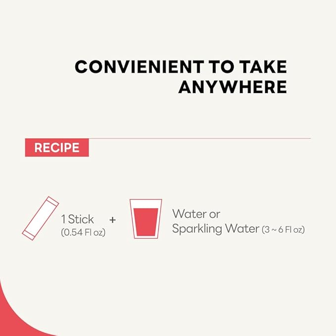 HANDIUM, Apple Cider Vinegar, Liquid Concentrate Stick, Better Taste ACV, No Sugar Added, Low Calorie, Easy to Mix (0.54 Fl Oz, Pack of 15)