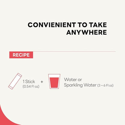 HANDIUM, Apple Cider Vinegar, Liquid Concentrate Stick, Better Taste ACV, No Sugar Added, Low Calorie, Easy to Mix (0.54 Fl Oz, Pack of 15)