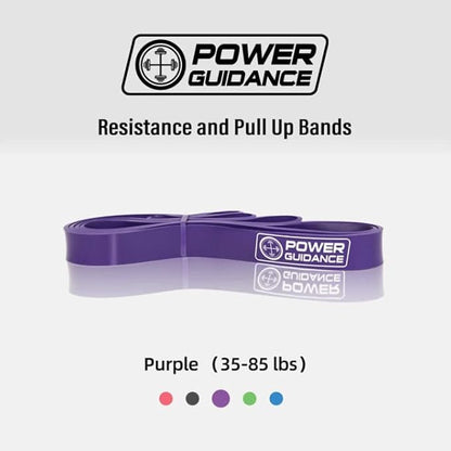 POWER GUIDANCE Pull Up Assist Bands - Stretch Resistance Band - Mobility Band - Powerlifting Bands - by Perfect for Body Stretching, Powerlifting, Resistance Training