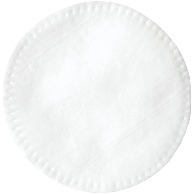 ForPro Pure & Natural Stitched Cotton Rounds for Face (400-Count), 100% Pure Cotton Makeup Remover Pads, Hypoallergenic, Lint-Free, Vegan & Cruelty-Free, Pack of 4-100 Cotton Pads