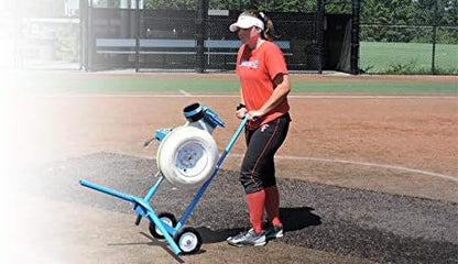 Jugs BP1 Softball Only Pitching Machine — Throws softballs up to 70 mph from a Realistic delivery Height.
