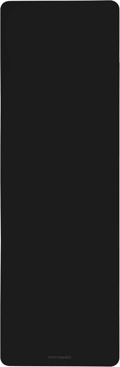 Retrospec Laguna 5mm Yoga Mat - Fitness Mat for Women, Men & Children, Slip-Resistant and Moisture Absorbing Exercise Mat for Home, Pilates, Yoga and Floor Workouts