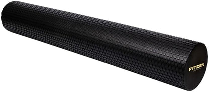 FitNation Foam Roller – High-Density Foam Muscle Roller – Textured Foam Rollers for Muscle Massage, Stretching, Pilates, Yoga