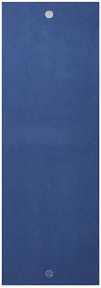 Manduka Yogitoes Yoga Towel – Rubber Grip Dots Non-Slip Bottom, Quick Dry Fitness Towel for Hot Yoga, Pilates, Exercise