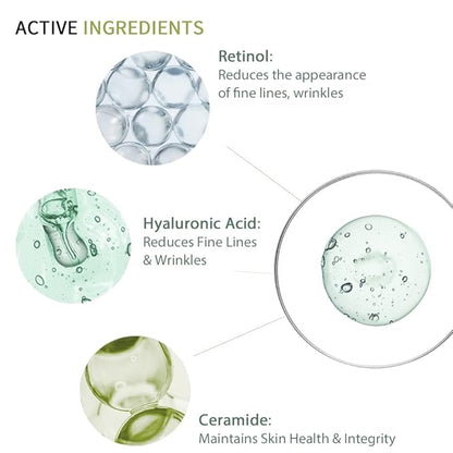 Hydrating Sheet Mask Starter Kit Variety Pack for Skin Care, Dry, Ance, Sensitive Skin, Korean Vegan Facial Sheet Mask for Men & Women, Collagen, Cica, Ceramide, Hyaluron, Retinol 5EA