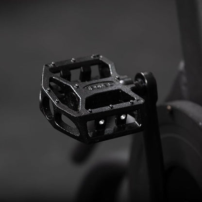 Titan Fitness Fan Bike, Indoor/Outdoor Cycling Exercise Bike with LCD Screen, Stationary Bike for Home Gym, Exercise and Cardio Workout Equipment, Black, 111 LB