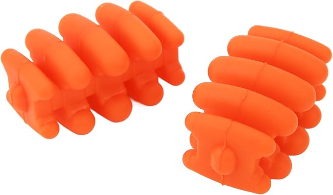 FOSA Archery Bow Limbs Stabilizer, Silicone, Universal Vibration Dampener, for (Orange)