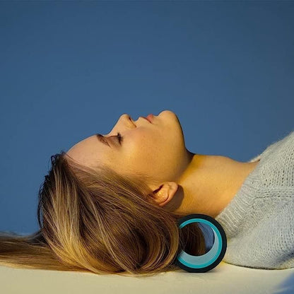 Yoga Wheel Set of 2, Upgraded 10MM Thick Back Wheels for Pain Relief & Stretching, Strongest Back Roller for Deep Tissue Massage, Improving Yoga Poses Backbend