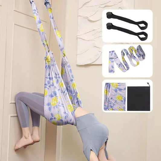 JOFREY Leg Stretcher Strap, Stretching Equipment with Door Anchor Flexibility Trainer Backbend Assist for Dance Aerial Yoga Ballet Leg Stretching Exercise…