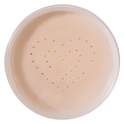 Kimchi Chic Beauty Puff Puff Pass Set and Bake Setting Powder for Makeup, Extra Fluffy Loose Face Powder Poof, Soft Natural Face Makeup for Uneven Skin Tone, 05 Suntan