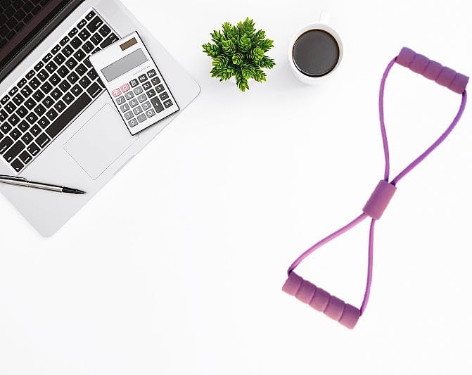 Figure 8 Stretch Fitness Strap for Full-Body Workouts,Exercise Bands for Back,Resistance Bands,Figure 8 Exercise Bands for Women Men