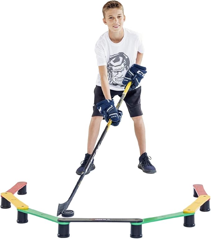 Hockey Revolution Lightweight Stickhandling Training Aid, Equipment for Puck Control, Reaction Time and Coordination
