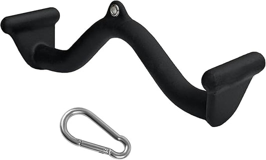 Lat Pulldown Bar - T Bar Row & Tricep Attachment for Home Gym Exercise