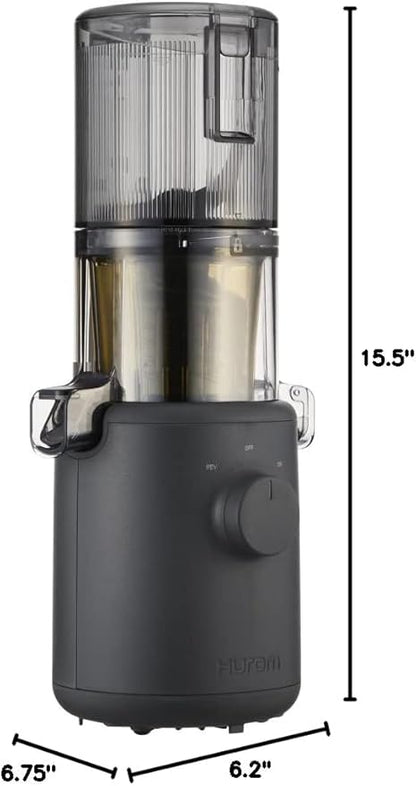 Hurom H310A Personal Self Feeding Slow Masticating Juicer (Matte Black)
