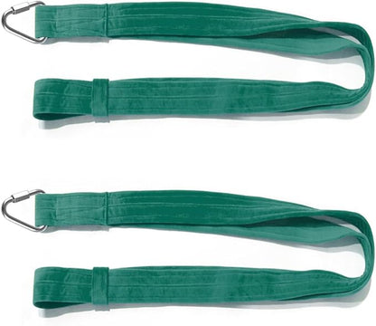 4.9ft (1.5m) Aerial Loops Straps – Professional Aerial Yoga Ropes for Acrobatics, Circus Training & Fitness – Strong Nylon Trapeze Straps for Aerial Silks, Hammock, Dance & Performance Arts