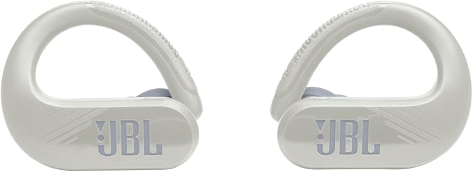 JBL Endurance Peak 3 - Dust and Water Proof (IP68) True Wireless Active Earbuds, Pure Bass Sound, Up to 50 Total Hours of Playback with Speed Charge, Ambient Aware & Talk Thru (White)