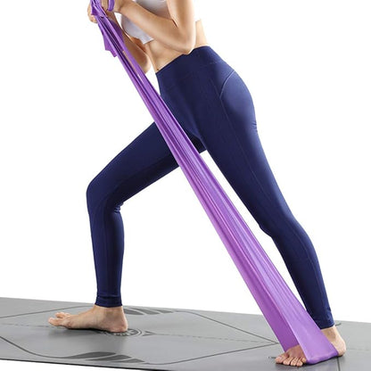 Resistance Bands, Elastic Exercise Bands for Working Out, Physical Therapy, Recovery, Yoga, Pilates, Strength Training