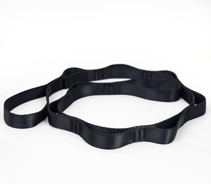 10PCS Nylon Daisy Chain Straps 23 KN for Aerial Yoga Hammock Swing Adjustable Aerial Silk Extender Hanging Rope for Aerial Yoga Belts 3.6FT 5.9FT Long