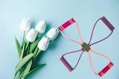 Figure 8 Stretch Fitness Strap for Full-Body Workouts,Exercise Bands for Back,Resistance Bands,Figure 8 Exercise Bands for Women Men