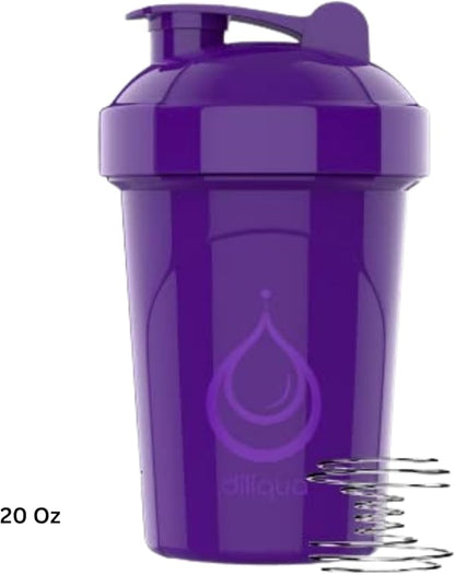 2 PACK, 28 oz & 20 oz Shaker Bottles for Protein Mixes | BPA-Free & Dishwasher Safe | Protein shaker bottle | Shaker Cups for protein shakes | Leakproof Blender Shaker Bottle Pack