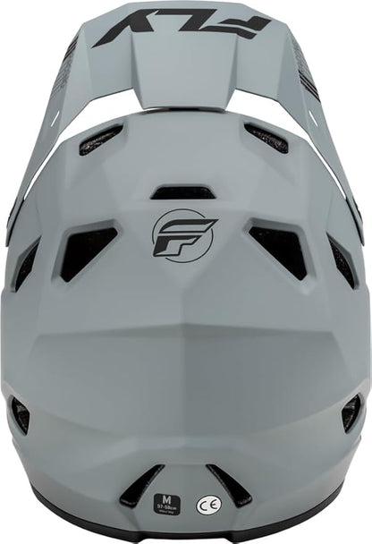 Fly Racing Rayce Full-Face Mountain Bike/BMX Helmet – ASTM F1952 DH Certified, CPSC 1203, CE EN1078, Poly-Alloy Shell, TFV Ventilation, Removable Liner