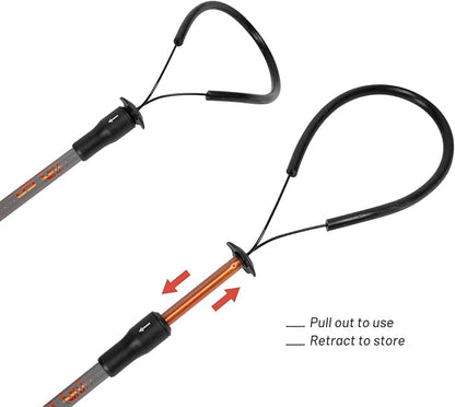 G2 GO2GEHTER 7075 Aluminum Alloy 270cm Backcountry Avalanche Rescue Probe with Storage Bag, Folding Design, Easy to Storage and Carry (3 Color Available)