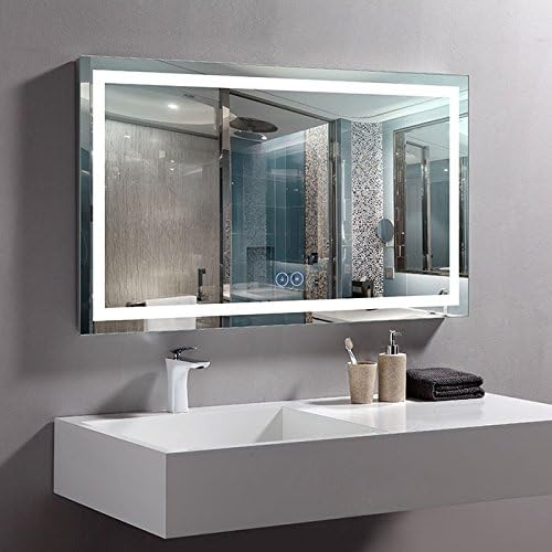 Led Mirror Bathroom 40 x 24 Inch (DK-C-CK010-W2) Bathroom