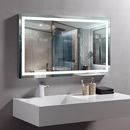 Led Mirror Bathroom 40 x 24 Inch (DK-C-CK010-W2) Bathroom