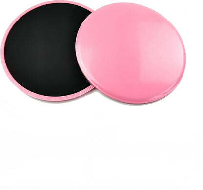 Exercise Core Sliders, Dual Sided Exercise Gliding Discs Use on Carpet or Hardwood Floors, Light and Portable, Perfect for Abdominal&Core Workouts