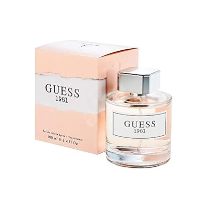 Guess 1981 Eau De Toilette Perfume Spray for Women, 3.4 Fl. Oz.