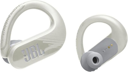 JBL Endurance Peak 3 - Dust and Water Proof (IP68) True Wireless Active Earbuds, Pure Bass Sound, Up to 50 Total Hours of Playback with Speed Charge, Ambient Aware & Talk Thru (White)