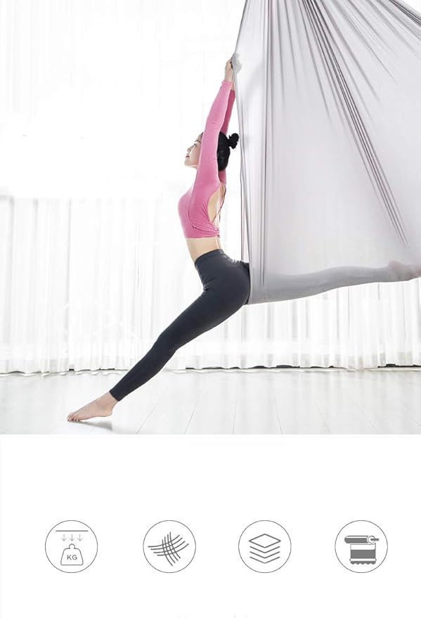Aerial Silk Yoga Hammock & Swing for yoga Inversion
