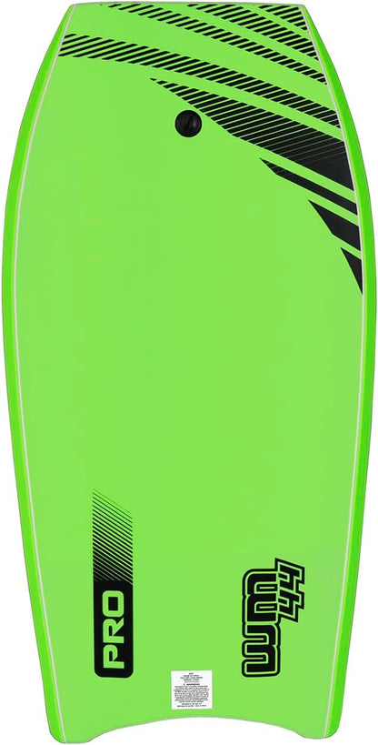 44 inch Body Board Ultimate Wavemaster Pro Bodyboard, Super EPS Core with Pro Quality Wrist Leash