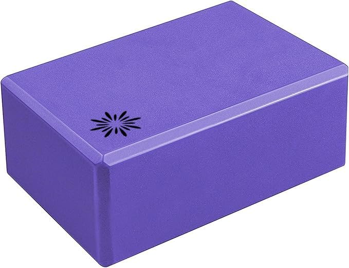 Sunshine Yoga 4" Yoga Block, 10 Pack Bulk EVA Foam Yoga Blocks, Firm and Supportive Yoga Brick, Balance Foam for Stretching, Pilates, and Workout, 4" x 6" x 9"