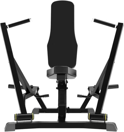 Gronk Fitness Seated Chest Press | Plate Loaded Chest Press Machine for Ultimate Gains | Bench Press Machine Workout | Use with 2" Olympic Plates