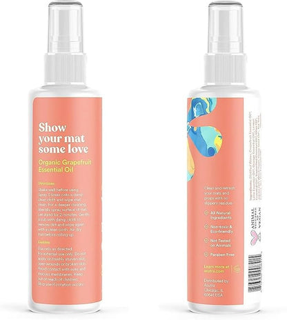 ASUTRA Yoga Mat Cleaner Spray Variety Pack (Lavender, Eucalyptus, Citrus), 4 fl oz Each (Pack of 3) - No Slippery Residue, Organic Essential Oils, Deep-Cleansing for Fitness Gear & Gym Equipment