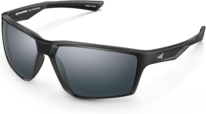 KastKing Osage Polarized Sport Sunglasses for Men and Women, Ideal for Driving Fishing Cycling Running, UV Protection