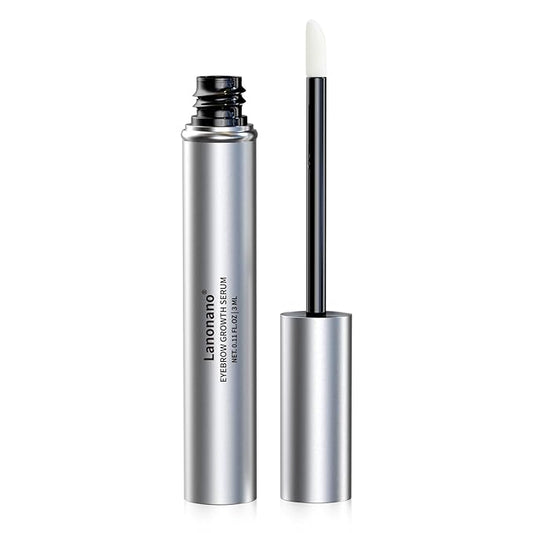 Eyebrow Serum, Fuller & Longer Looking Eyebrow Growth Serum, Advanced Eyebrow Enhancement, Vegan & Cruelty-Free, 0.1 Fl Oz（3ml）
