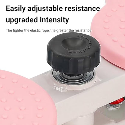 Exercise Twist Boards,Waist Twister Machine Exercise,Balance Board for Foot Massage and Weight Loss(Pink)