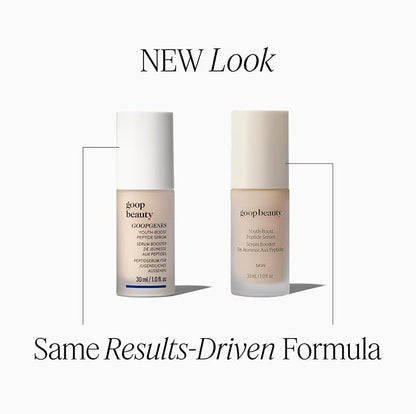 goop Beauty Peptide Serum |Reduces Fine Lines, Wrinkles, & Dark Spots | Peptides, Ceramides, & Niacinamide | Anti Aging Treatment to Improve Firmness & Elasticity | 1 fl oz