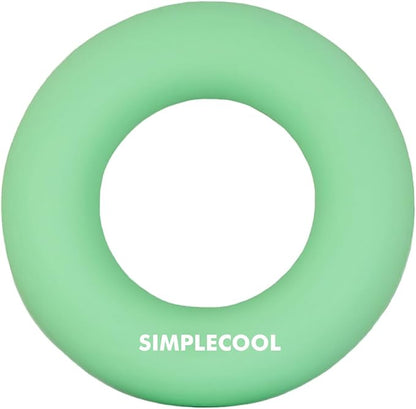 Grip Strength Trainer Hand Gripper Strengthener. Hand Finger Wrist Forearm Workout Exerciser for Strength Training Rock Climbing Athletes Rehabilitation Stress Relief. Silicone Rings 3.5 Inch.