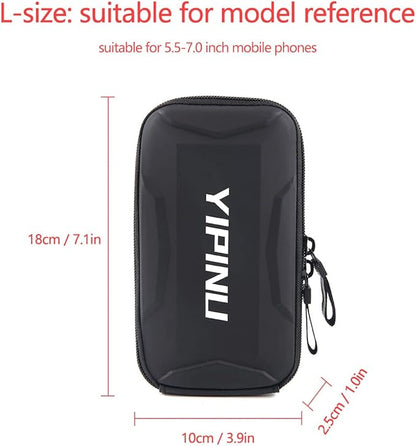 Dxyufazhe Outdoor Sports Multifunctional Armband Waterproof Running Sports Fitness Mobile Arm Bag, Compatible with iPhone 15 Pro Max 15 XS XR 8, Galaxy S25 S20 S10 Plus for Men & Women (Black)
