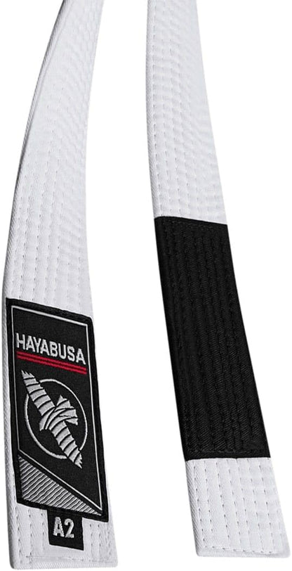 Hayabusa 2.0 Adult BJJ Belt - Premium Quality, IBJJF Compliant, Reinforced Double Stitching