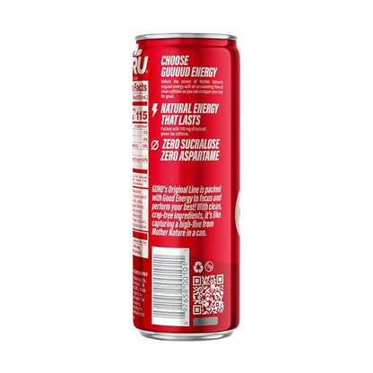 Guru Energy Drink Organic Energy Drink - 12 ounces